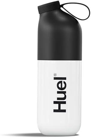 Huel（ヒュエル）シェイカー ブラックエディション＆Huelパウダー用 タイパ重視の完全栄養食に最適 ミール代替に便利なプロテインシェイカー 目盛り付き 国内正規品