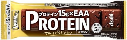 1本満足バー プロテイン ブラック 39g × 36本 まとめ買い セット