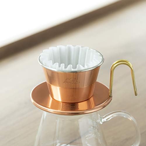 カリタ(Kalita) コーヒーフィルター ウェーブシリーズ ホワイト 1~2人用 50枚入り×2個セット KWF-155#22211 画像 4