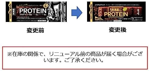 アサヒグループ食品 1本満足バー プロテインブラック 1本×9個 画像 4