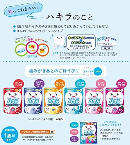 雪印ビーンスターク ビーンスターク ハキラ ブドウ 60粒 [1歳半頃から] 画像 3