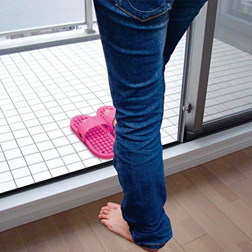 トレードワン サンダル ベランダ スリッパ ピンク フリーサイズ(約23〜24.5cm) 風呂場 洗濯 サッと履けるどっちも前っ! ! 画像 4